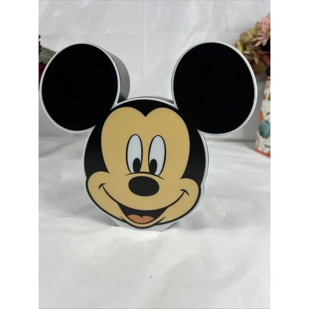 Paladone Mickey Mouse Night Light Bedroom Decor and Desk Lamp